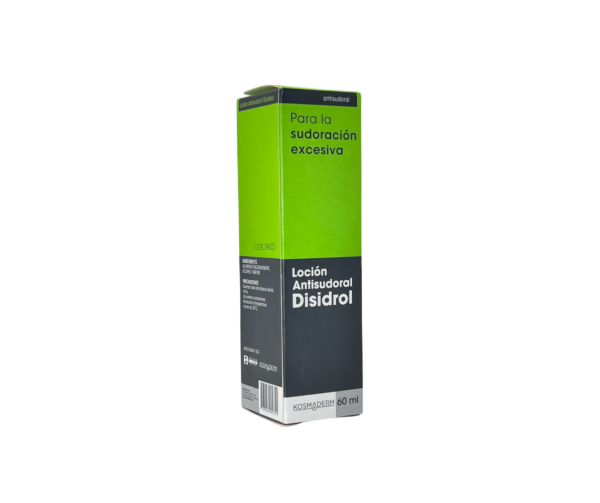 LOCIÓN ANTISUDORAL DISIDROL 60ml Kosmaderm
