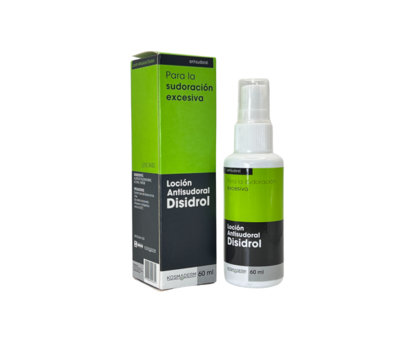 LOCIÓN ANTISUDORAL DISIDROL 60ml Kosmaderm