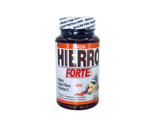 HIERRO FORTE 50 Cápsulas Natural Freshly