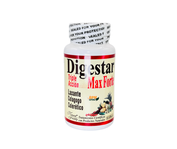 DIGESTAR MAX FORTE 50 Cápsulas Natural Freshly