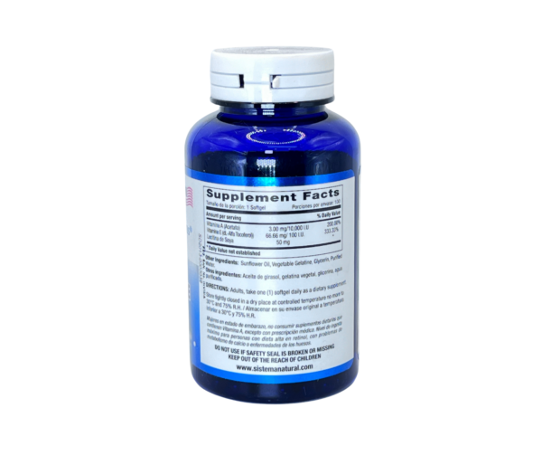 VITAMINA A PLUS VITAMINA E 100 Softgels