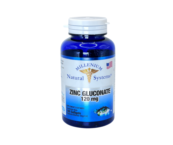 ZINC GLUCONATE 120 mg 100 Softgels