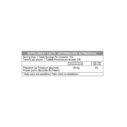 POTASSIUM 99 mg Potassium Gluconate 100 Softgels