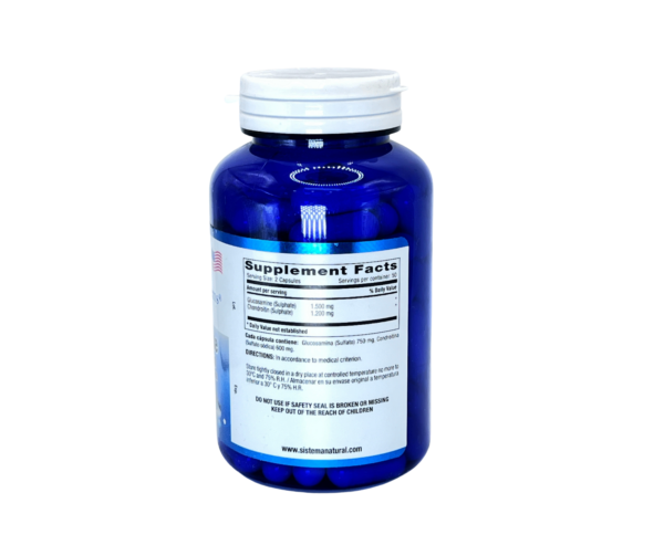 GLUCOSAMINA & CHONDROITINA 100 Cápsulas 750mg
