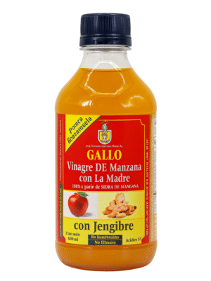 VINAGRE DE MANZANA CON JENGIBRE GALLO