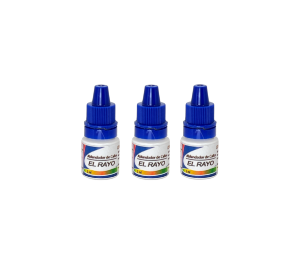 EL RAYO Ablandador de Cayos 5ml X3 Unidades