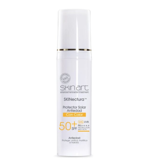 Protector Solar Antiedad con Color Skin Art