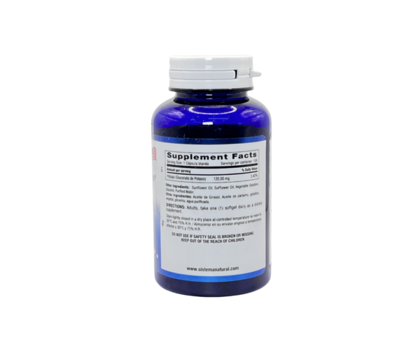 POTASSIUM 120 mg 100 Softgels