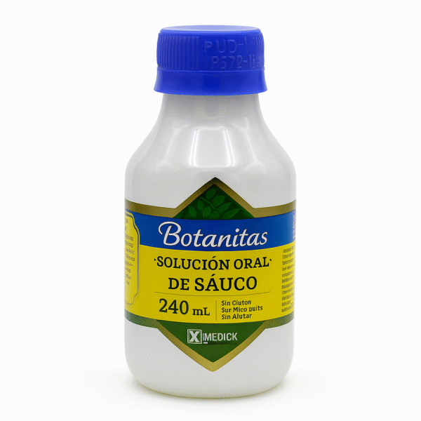 SOLUCIÓN ORAL DE SAUCO 240ml Botanitas