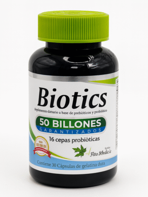 BIOTICS PROBIÓTICOS 30 Cap Fito Medics