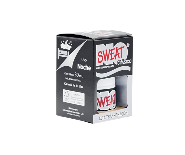 ANTITRANSPIRANTE NO SWEAT CLASICO Alta Transpiración 30ml