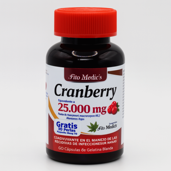 Cramberry 25.000 mg 60 Capsulas Fito Medics