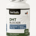 DHT Blocker Saw Palmetto 1000 mg + Biotina 10.000 mcg x 60 Capsulas