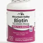 Biotin 10.000 mcg x100 Capsulas Mountain Valley "Envío Gratis"