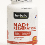 NAD 1200 mg + Resveratrol 300mg X60 Capsulas Herbalic