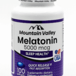 Melatonin 5000 mcg X100 Softgels Mountain Valley "ENVIO GRATIS"