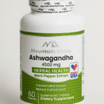 Ashawagandha 4500 mg 60 Capsulas Blandas Mountain Valley