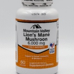Lions Mane Mushroon 6.000 mg 60 Capsulas Mountain Valley "ENVIO GRATIS"