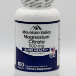 Magnesium Citrate 500 mg X100 Capsulas Mountain Valley "ENVIO GRATIS"