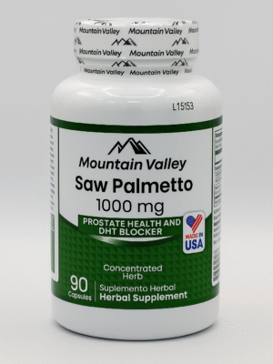 Saw Palmetto 1000 mcg X90 Capsulas Mountain Valley "ENVIO GRATIS"