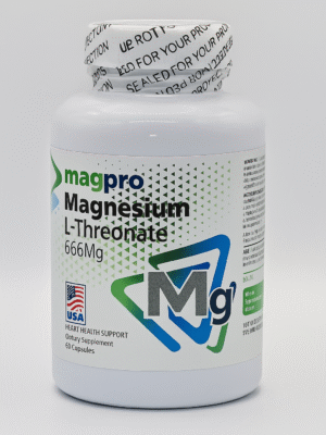Magnesium L-Treonate 666 mg X60 Capsulas Magpro "ENVIO GRATIS"