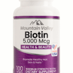 Biotin 5.000 mcg x100 Softgels Mountain Valley “Envío Gratis”