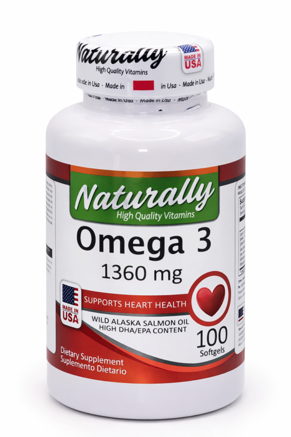 ChatGPT Image 5 ene 2026, 09_11_33 a.m. OMEGA 3 1360mg x100 Softgels Naturally