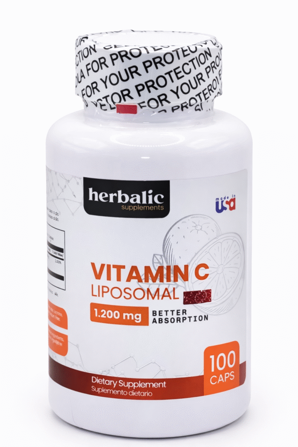 VITAMINA C LIPOSOMAL 1200mg x100Cap Herbalic