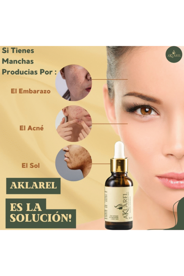 Loción Aclarante Aklarel "ENVÍO GRATIS"